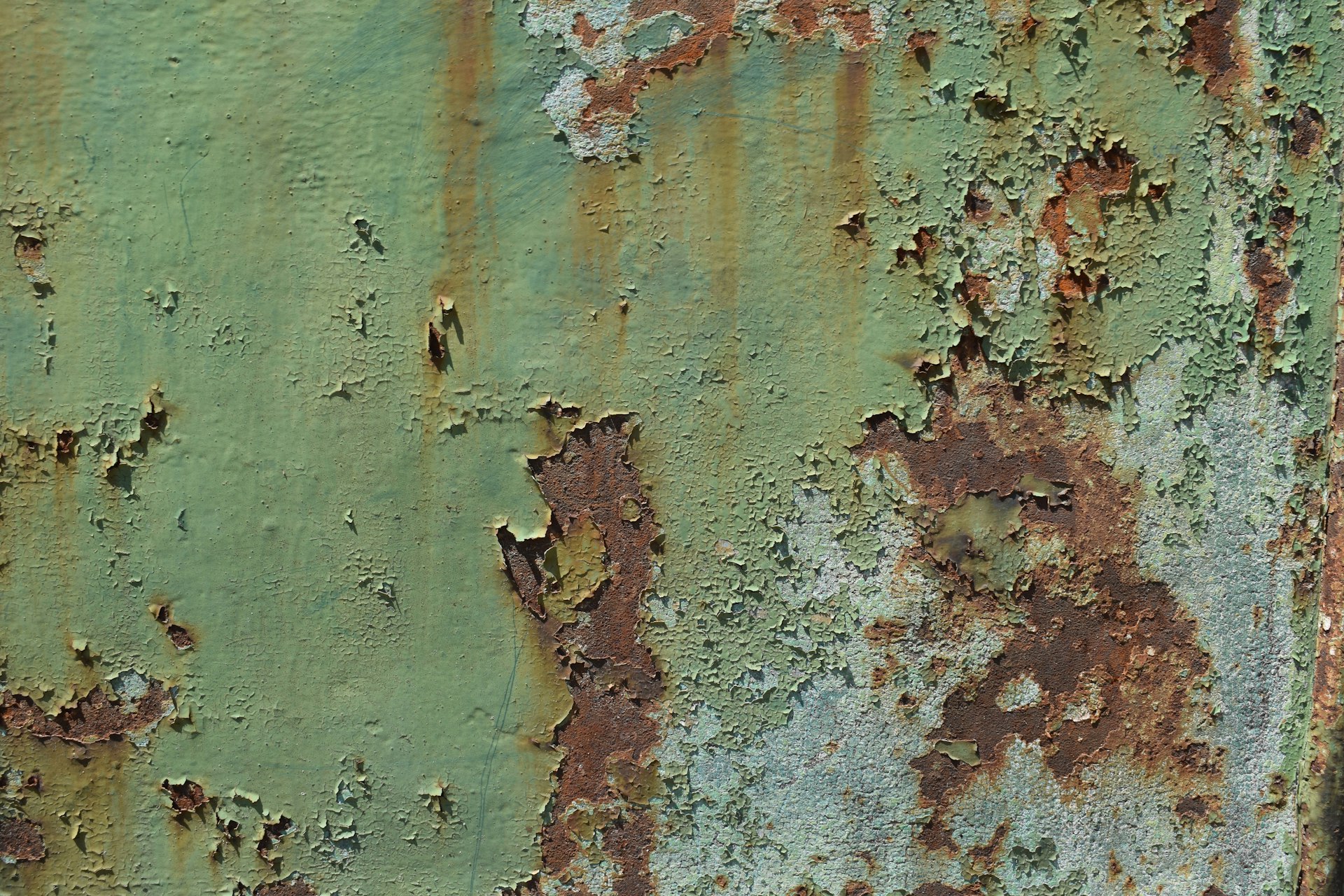 a close up of a rusted metal surface